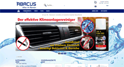 Desktop Screenshot of abacus-shop.de